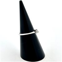 Anello Cianfrone Gioielli Donna Solitario in Oro Diamante 0.12 Ct ANOR-103-198 - ANOR-103-198